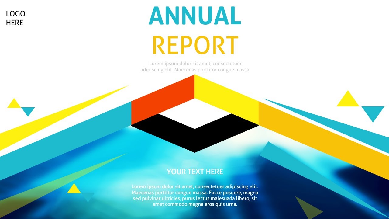 PowerPoint Tutorial: Title Slide Design | Brochure Design | Intro Slide |