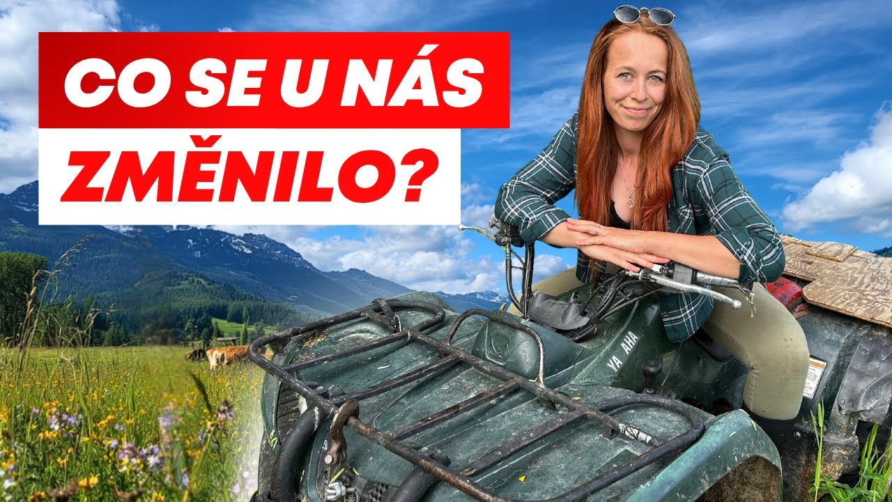 Život v Kanadě: Nov&aacute; rutina na ranči a dal&scaron;&iacute; pl&aacute;ny | VLOG Kanada