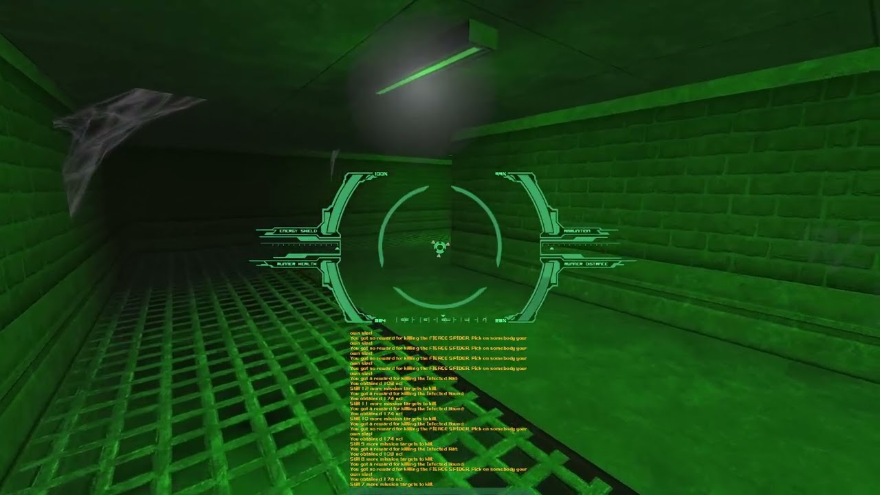 Neocron v2.5 - 026 - Прокачиваюсь на мобах в Pepper park Sewer 1.1 (Normal)