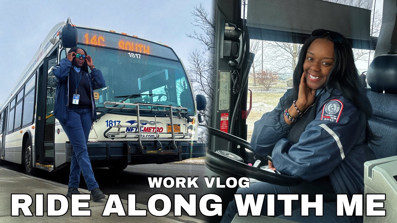 A day in the life of a bus driver: Spend the day with me!