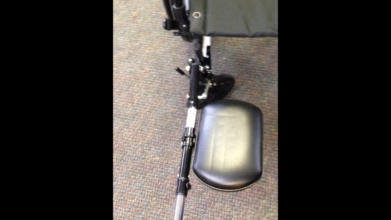 Wheelchair & Elevating Leg Rest Use