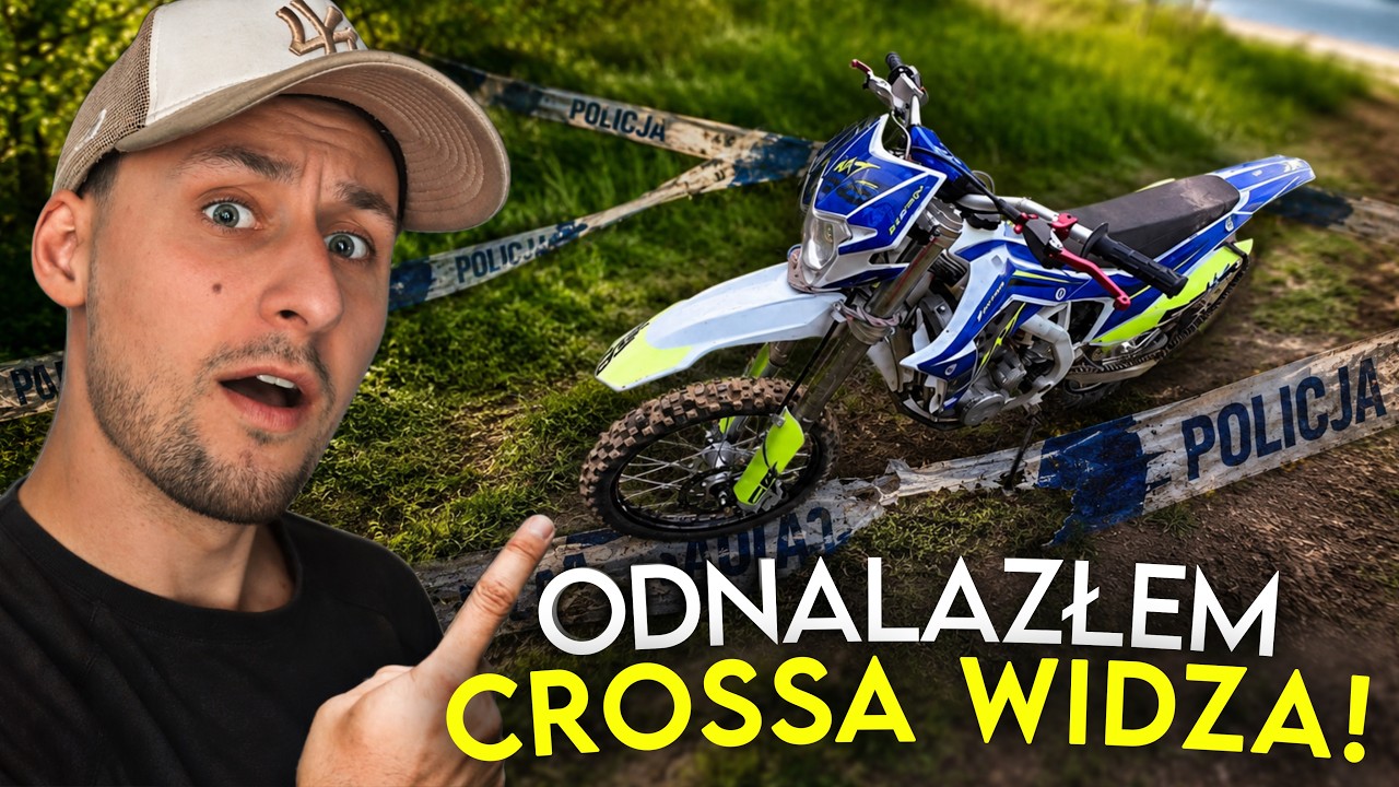 ZNALAZŁEM SKRADZIONY MOTOCYKL WIDZA!?