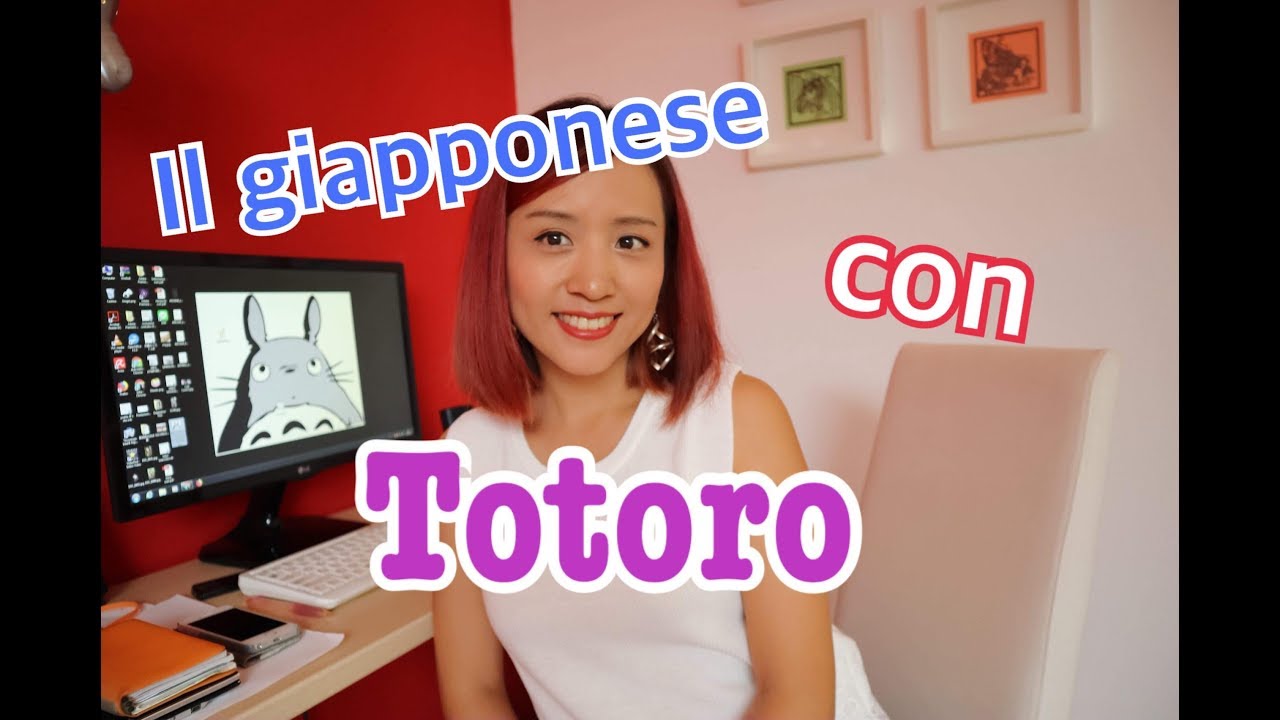 Il giapponese con Totoro!