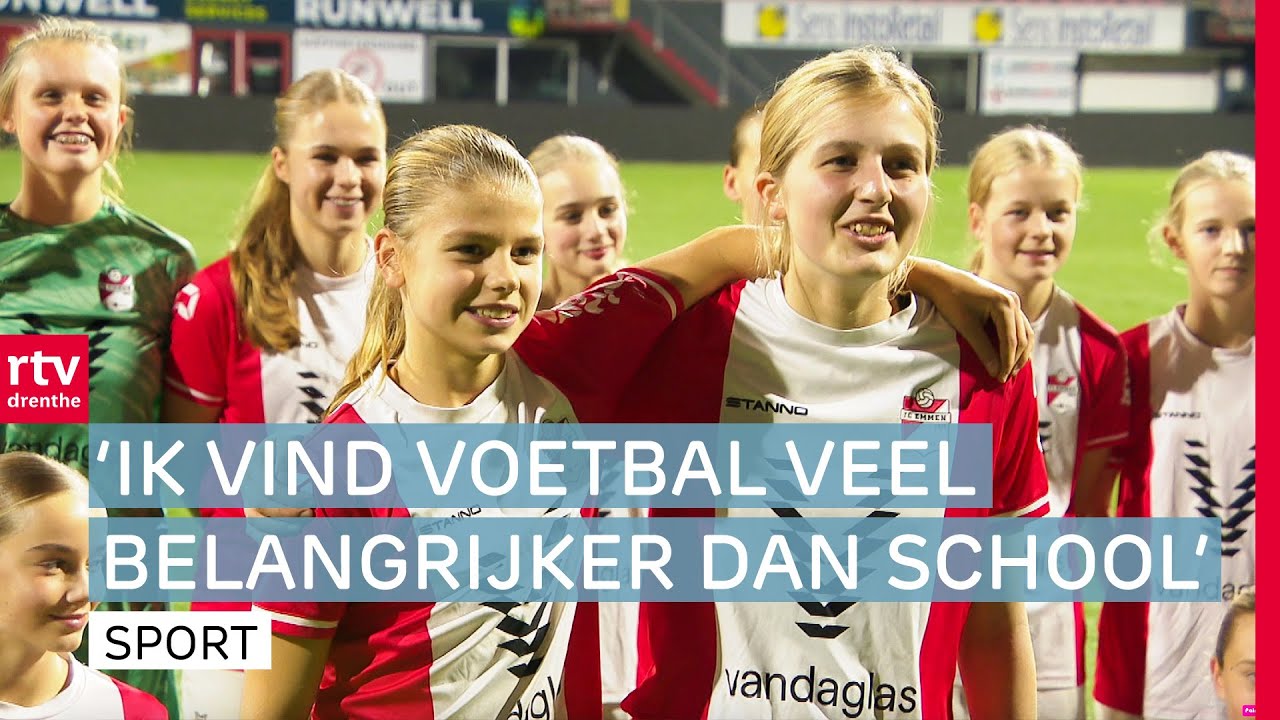 Zo gaat het bij de FC Emmen-meiden! | De Warming up | RTV Drenthe