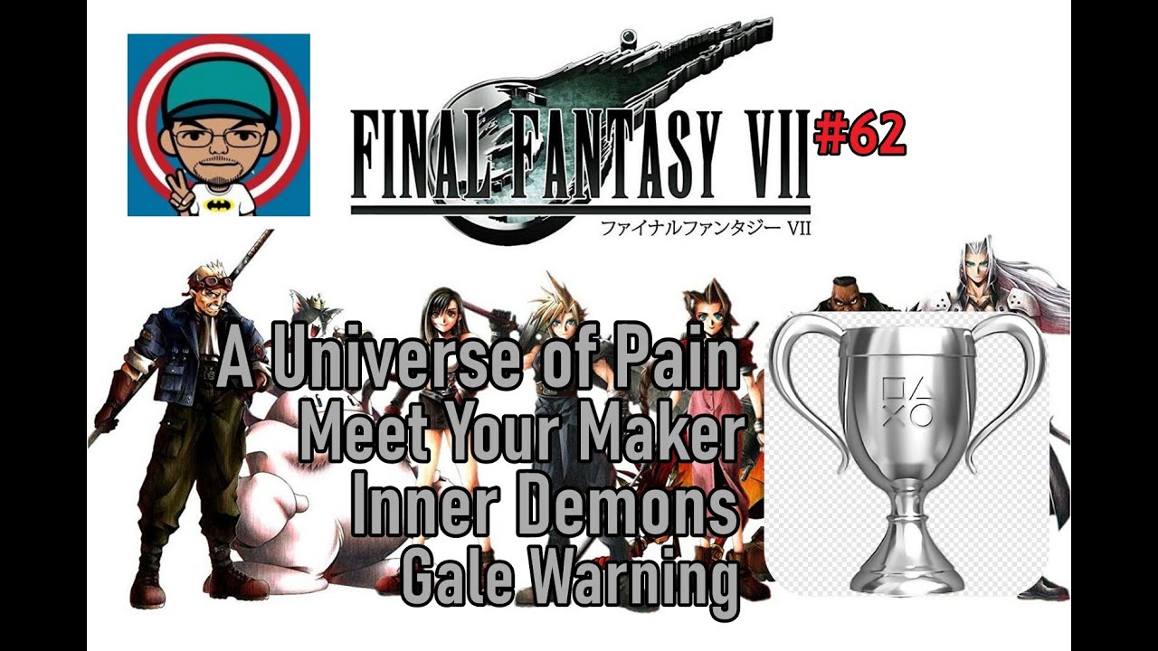 Final Fantasy VII [2015] (PS4) - #62 - Troféu/prata - Inner Demons