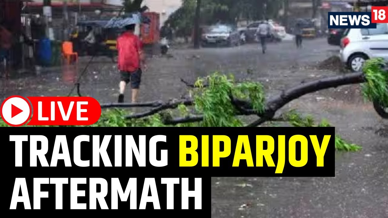 Cyclone Biporjoy Latest News Live | Cyclone Biporjoy News India | Tracking Cyclone Biparjoy LIVE