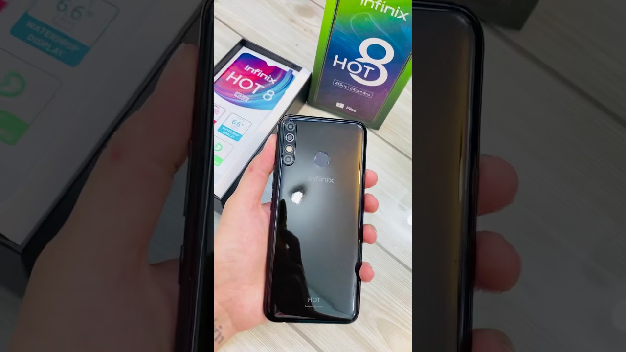 INFINIX HOT 8 4/64 BLACK
