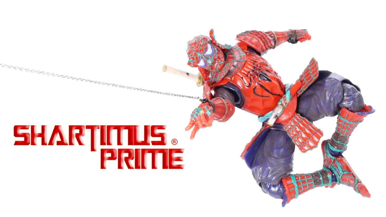 Samurai Spider-Man Marvel Manga Realization Bandai Tamashii Nations Action Figure Review