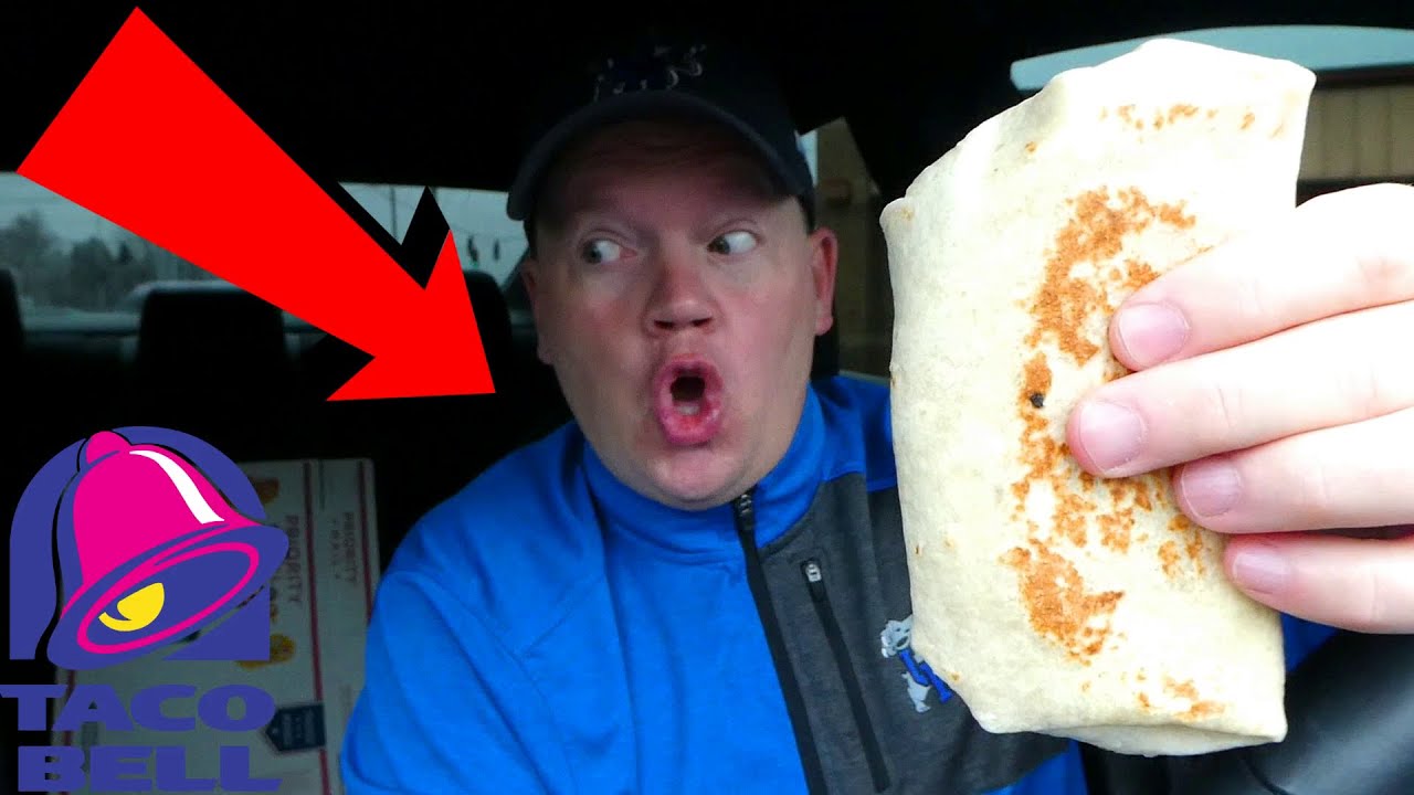 Taco Bell Hash Brown Toasted Breakfast Burrito (Reed Reviews)
