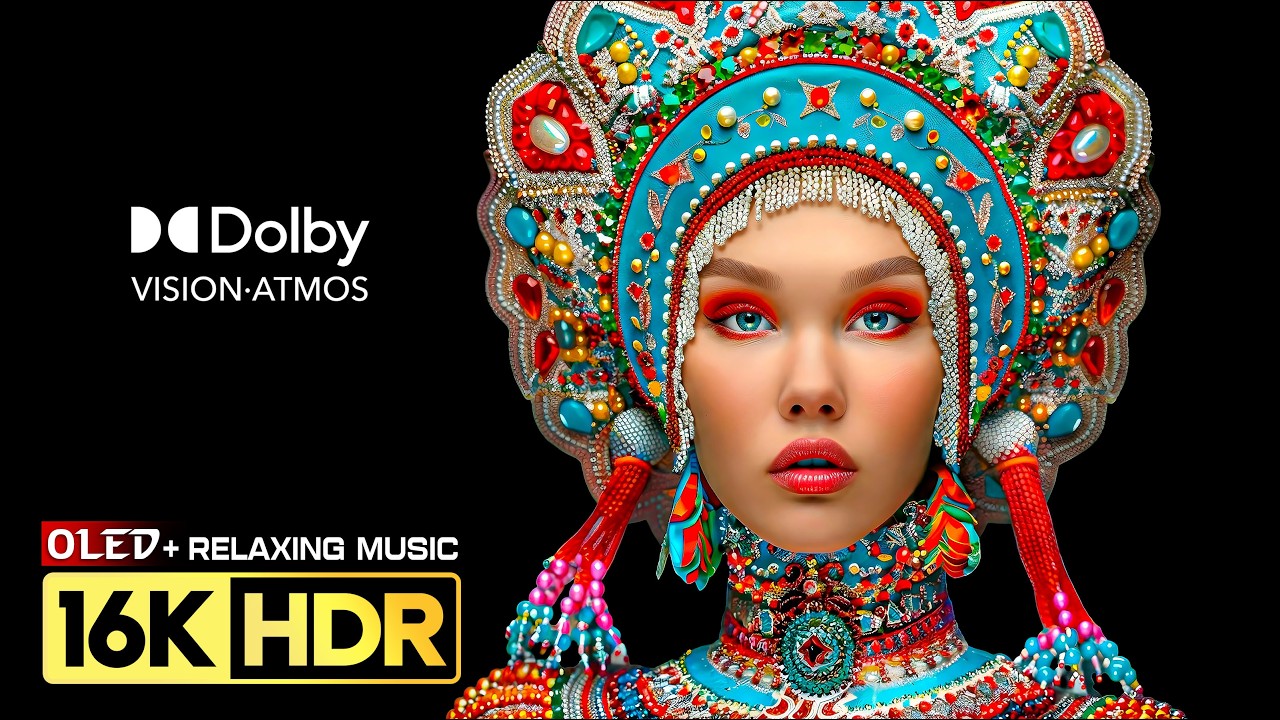 Incredibly 16K Nature OLED Demo | Dolby Vision | 8K HDR 120fps | Stress Relief Music
