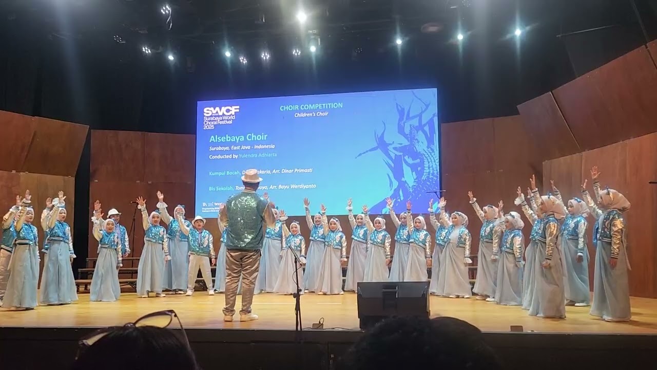 Pemampilan ALSEBAYA CHOIR di ajang SWCF (SURABAYA WORLD CHORAL FESTIVAL) 2025