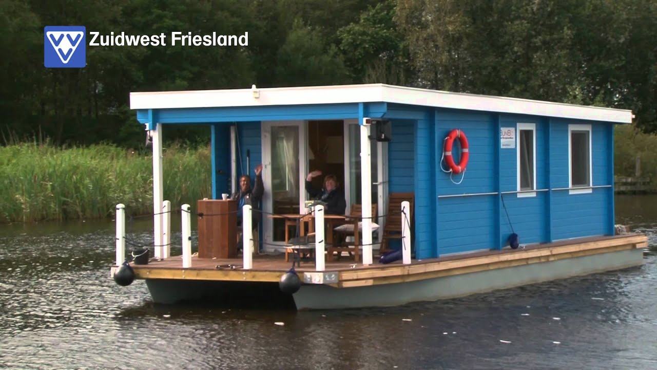 Bungalow Boot (BunBo) Friesland Yachtcharter De Drait Drachten (NL)