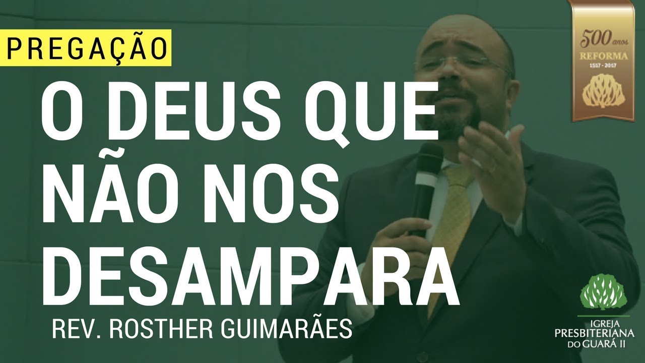 O Deus Que Não Nos Desempara - Sl 138:7-8 | Rosther Guimarães Lopes.