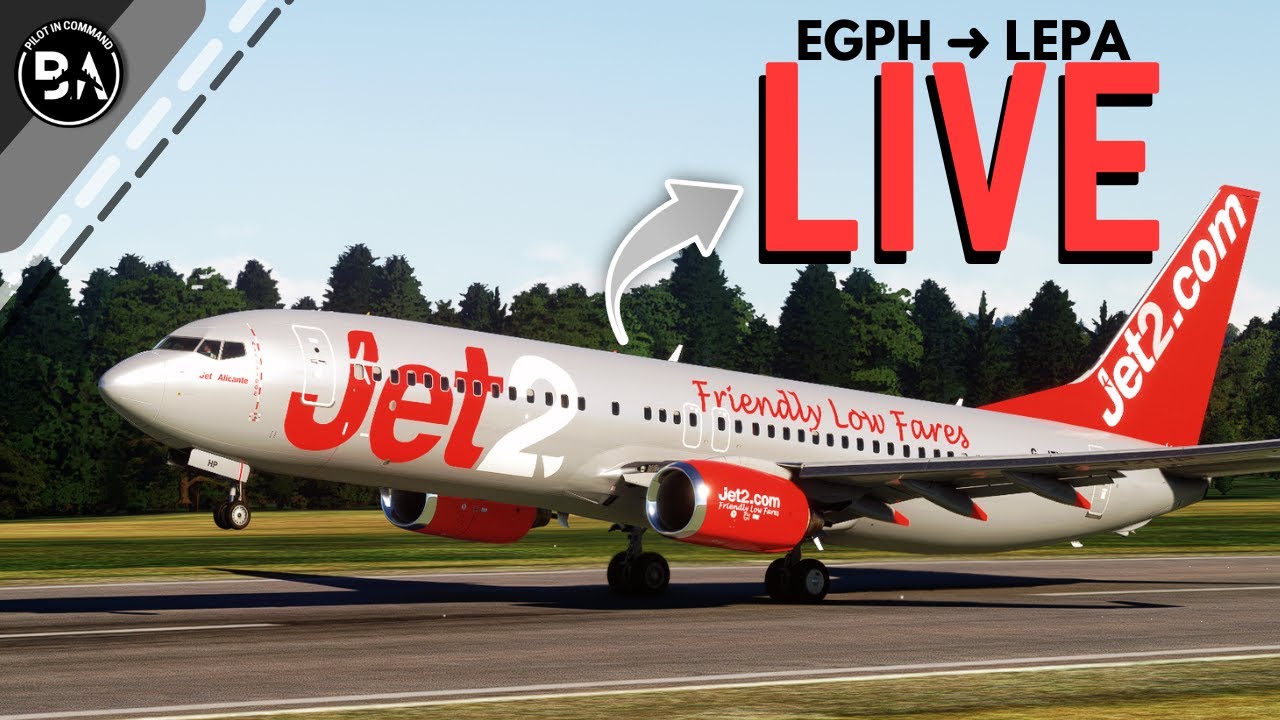 JET2 737 OPS ON VATSIM! There AND Back?
