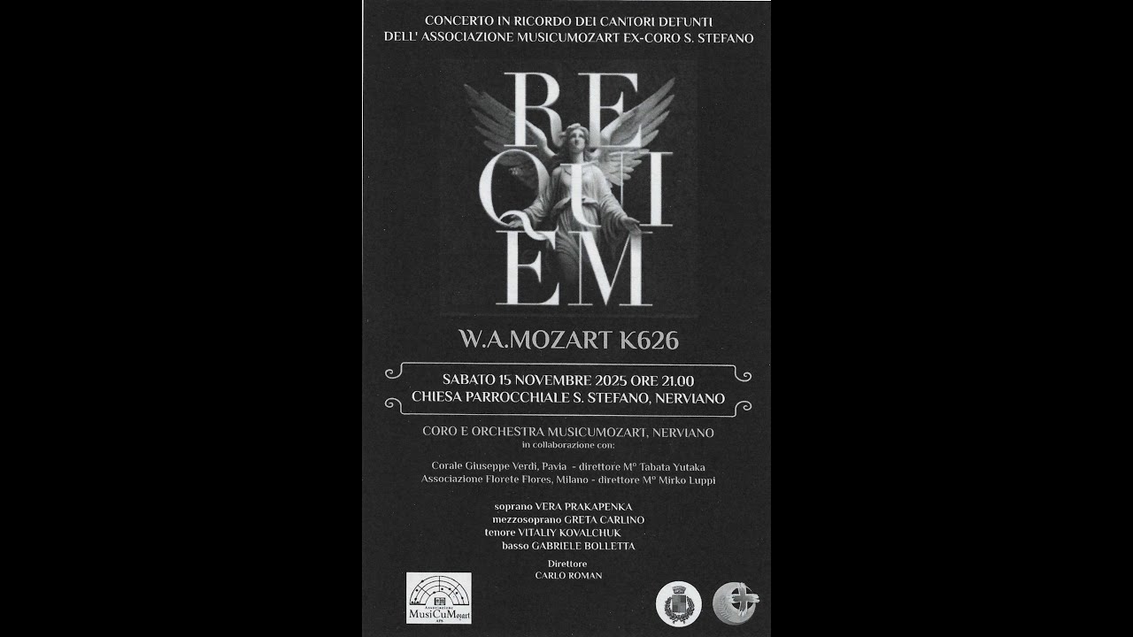 REQUIEM MOZART  - MusiCuMozart- CONCERTO 17 - 11 - 25