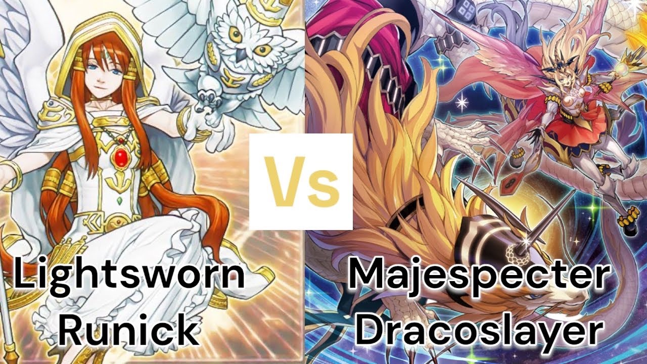 YUGIOH LOCALS LIVE DUEL RUNICK LIGHTSWORM VS MAJESPECTER DRACOSLAYER #yugioh #yugiohtcg #masterduel