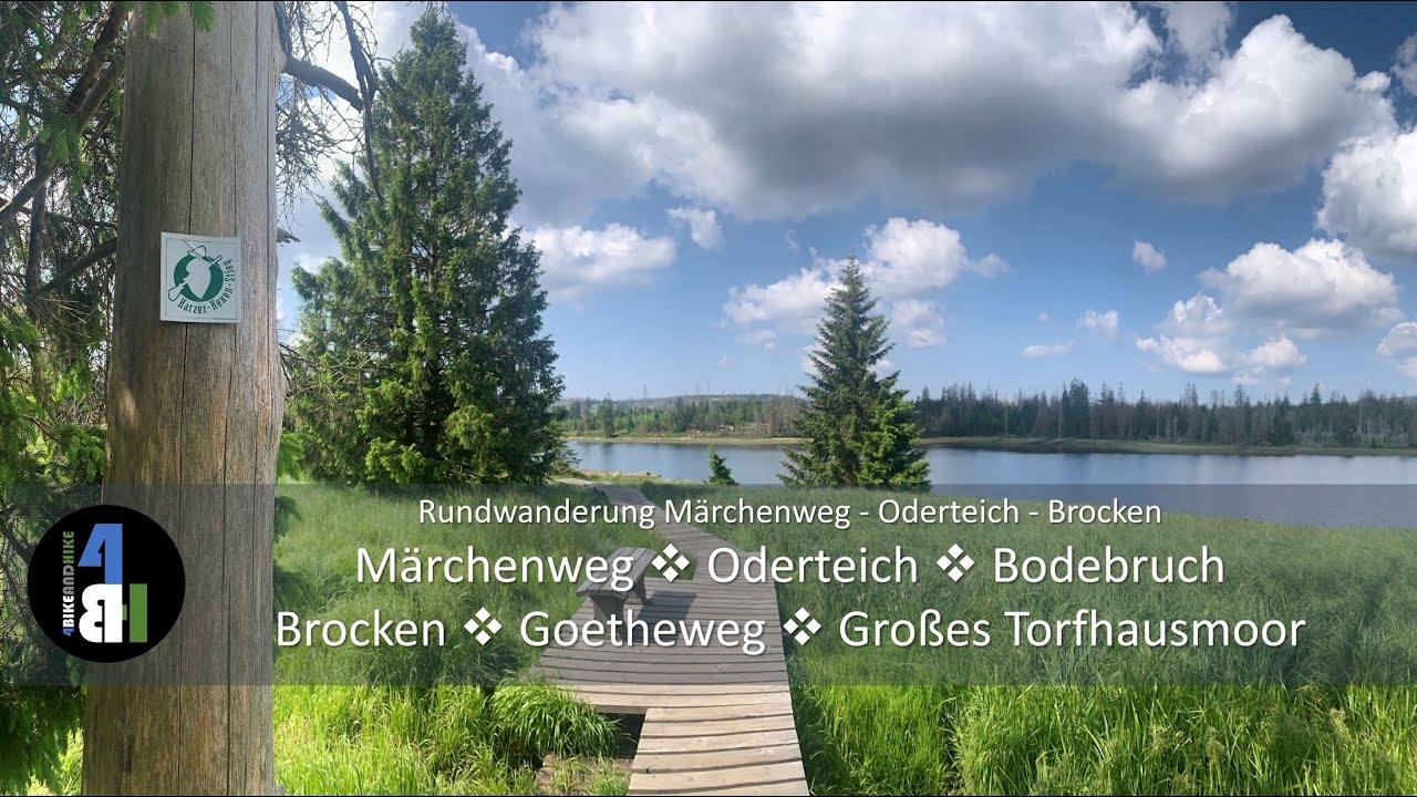 Harz, Rundwanderung, Torfhaus, Märchenweg, Oderteich, Bodebruch, Brocken, Großes Torfhausmoor