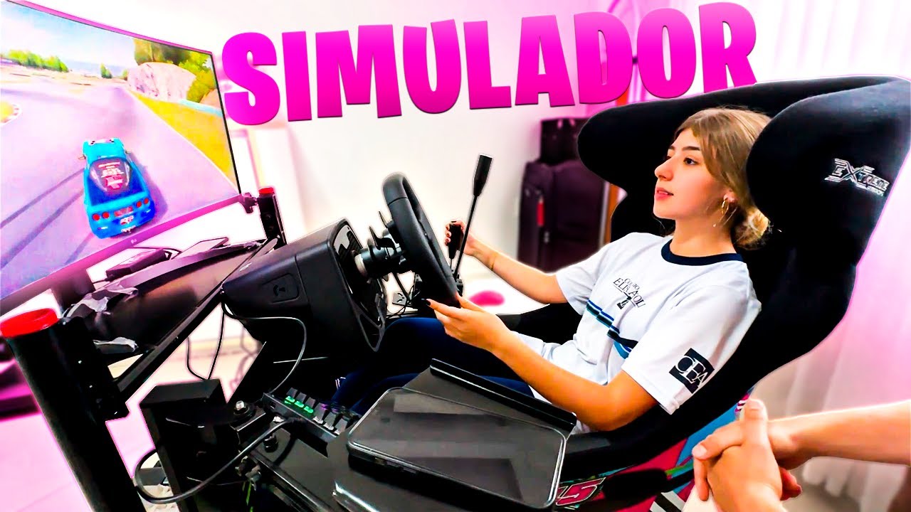 MEU SIMULADOR ESTÁ PRONTO, AGORA É SÓ TREINAR