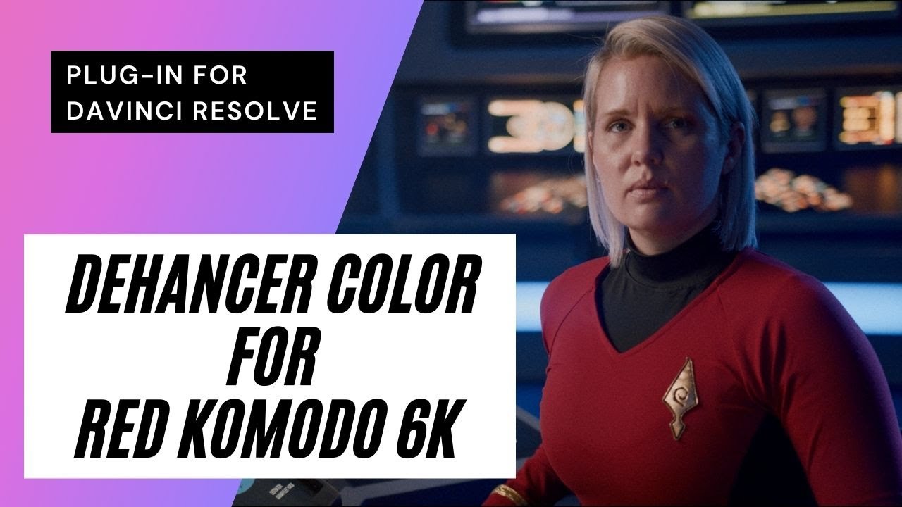Color Grading RED Komodo footage quickly using Dehancer, a plugin for DaVinci Resolve