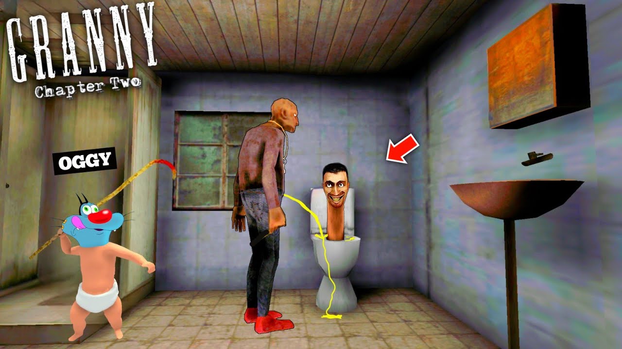 😱 Oggy Found Skibidi Toilet In Granny Chapter Two With Oggy and Jack