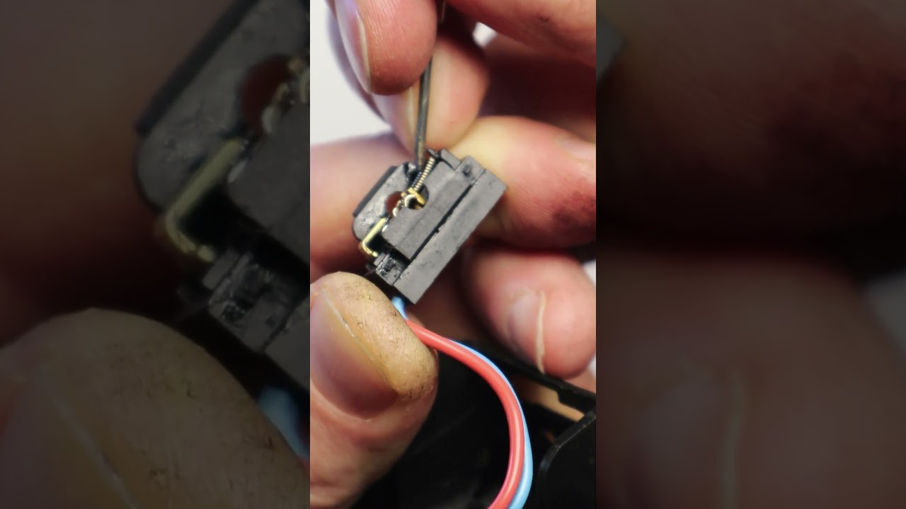 How to cheaply repair car door lock actuator simply cleaning the switch