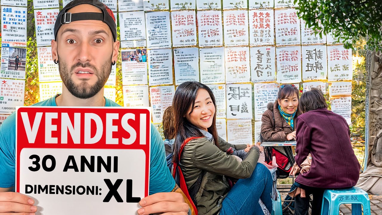 Esploriamo il Mercato dei Matrimoni in Cina 🇨🇳 i genitori ''vendono'' i figli