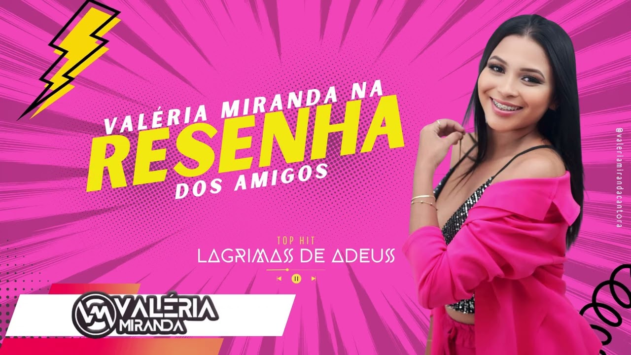 Participação de Valéria Miranda na Resenha dos Amigos
