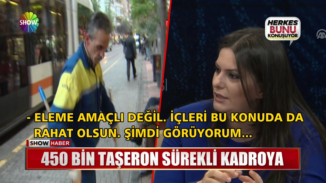 450 bin taşeron s&uuml;rekli kadroya