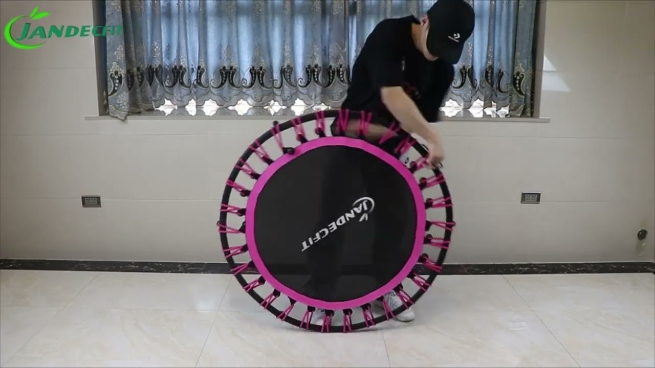 Jandecfit Mini Trampolino Fitness Silenzioso