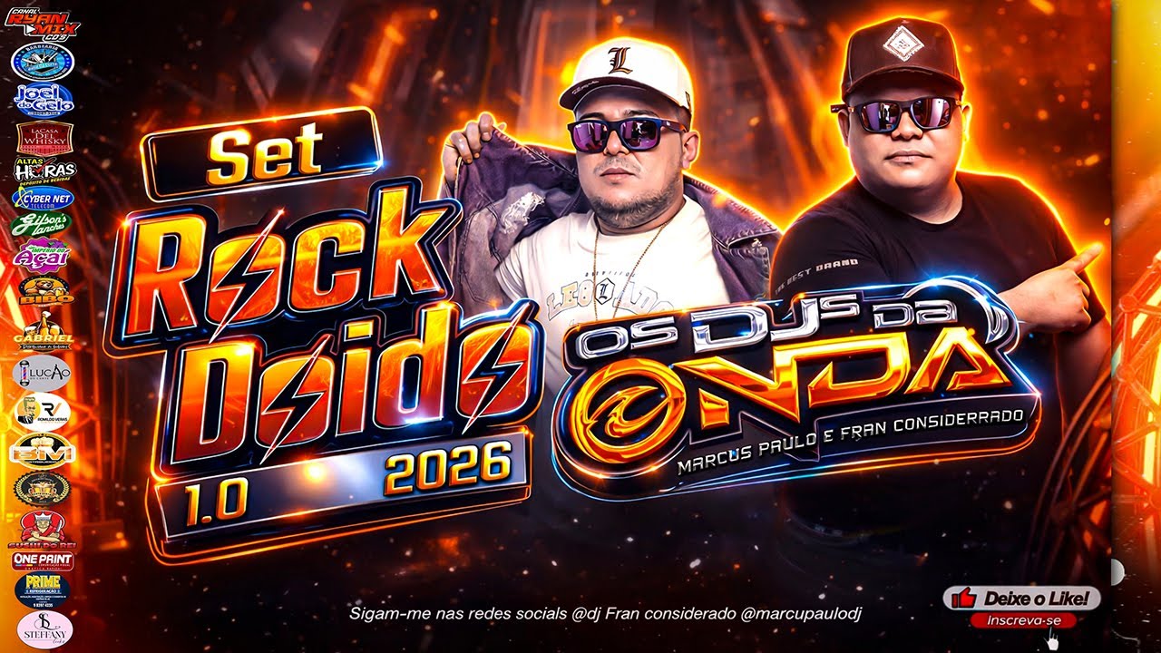 ROCK DOIDO 2026 - DJS DA ONDA MARCUS PAULO E FRAN CONSIDERADO
