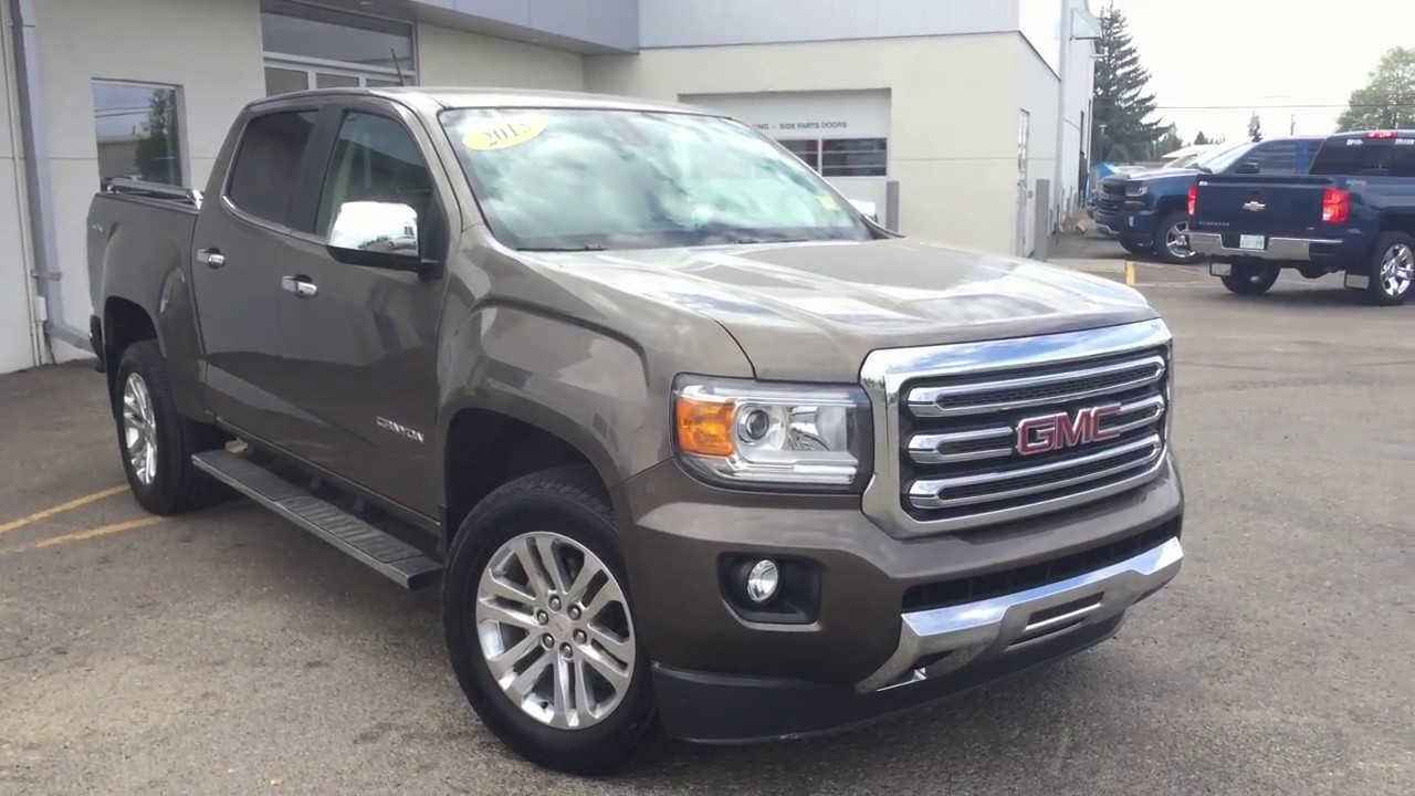 2015 GMC Canyon SLT | Used 4 door Crew Cab Pickup 6-Speed Automatic | Bridges GM |