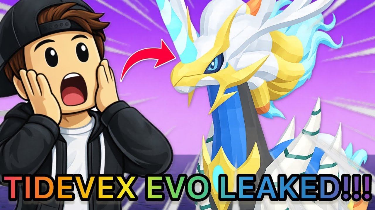 Утечка информации о TIDEVEX EVOLUTION!!! ROBLOX: ПОЙМАЙ МОНСТРА!