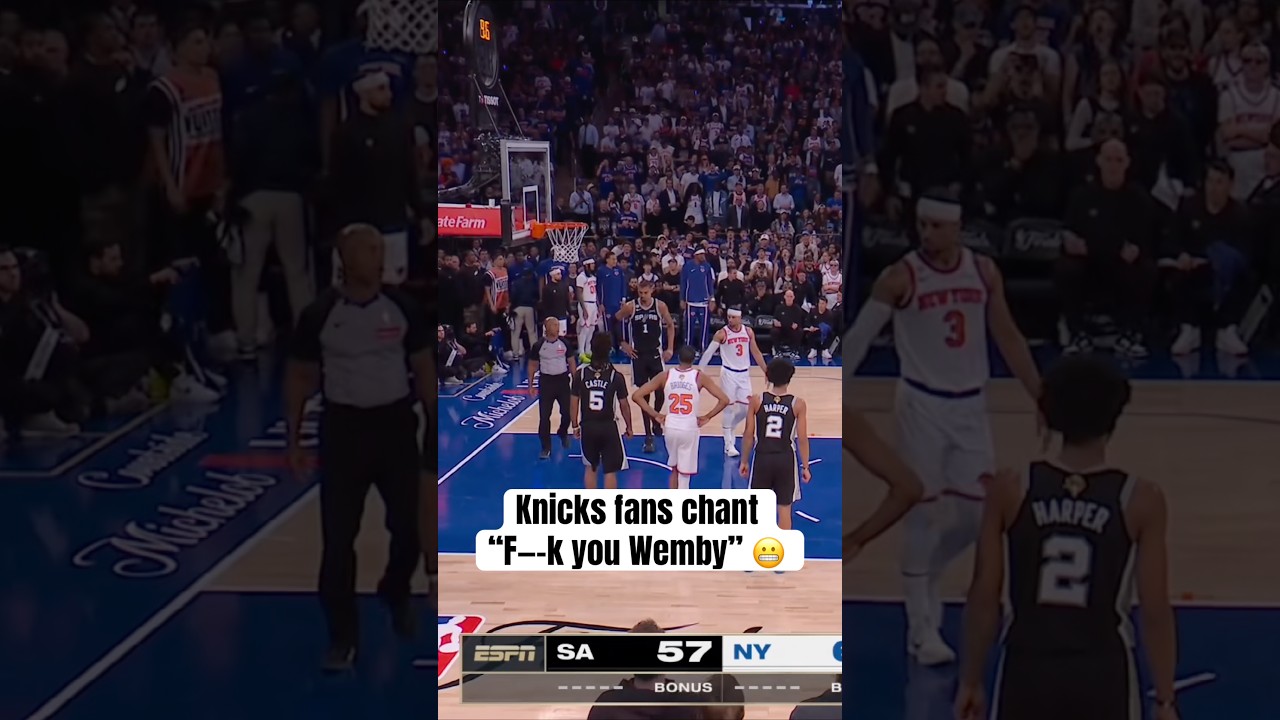 Knicks fans are CRAZY for this 😂
