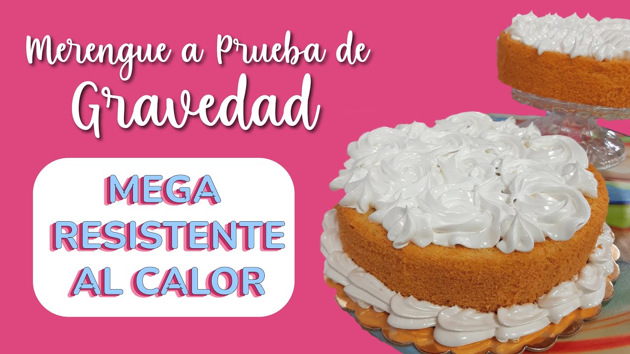 Cómo hacer merengue FIRME - MERENGUE A PRUEBA DE GRAVEDAD 2.0 - Sarasellos