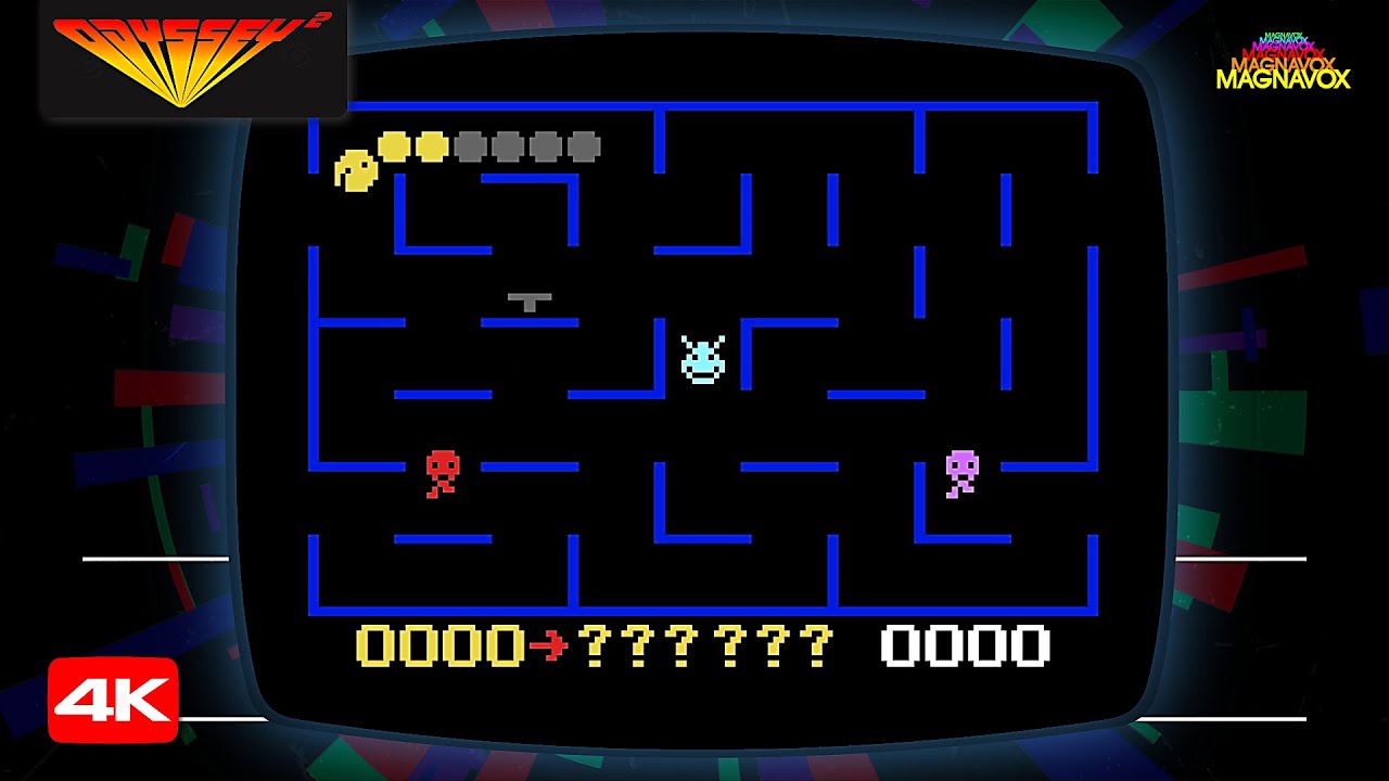 Magnavox Odyssey 2 - Philips Videopac: K.C.'s Krazy Chase! (1982) (Videopac 44) Longplay