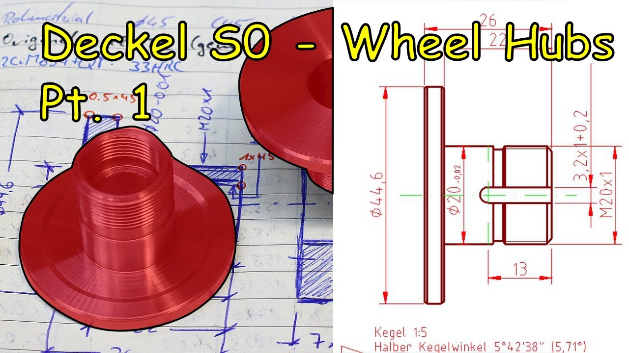 Deckel S0 Wheel Hubs - Part 1