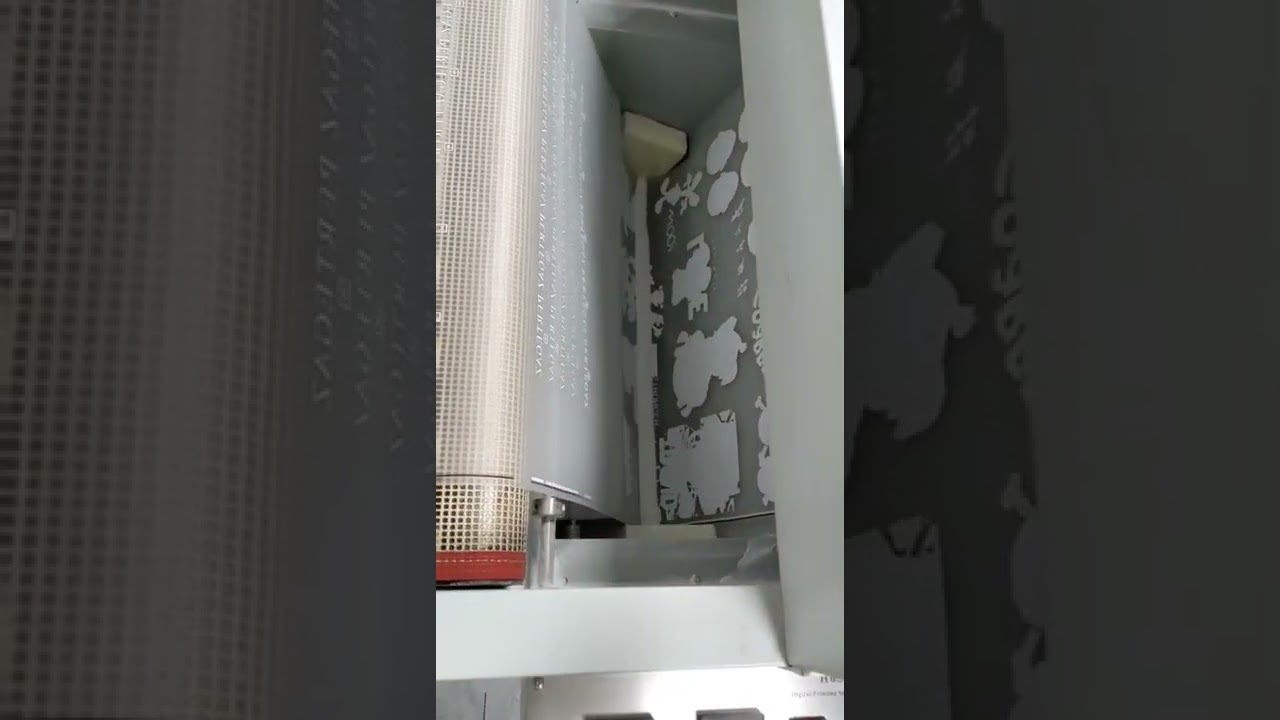 DTF Shaking powder process.#dtfprinting