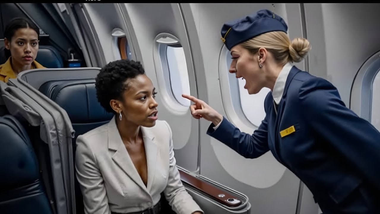 Black Woman CEO's Seat Hijacked by White Man, Only 5 Minutes Later Flight Is Halted!