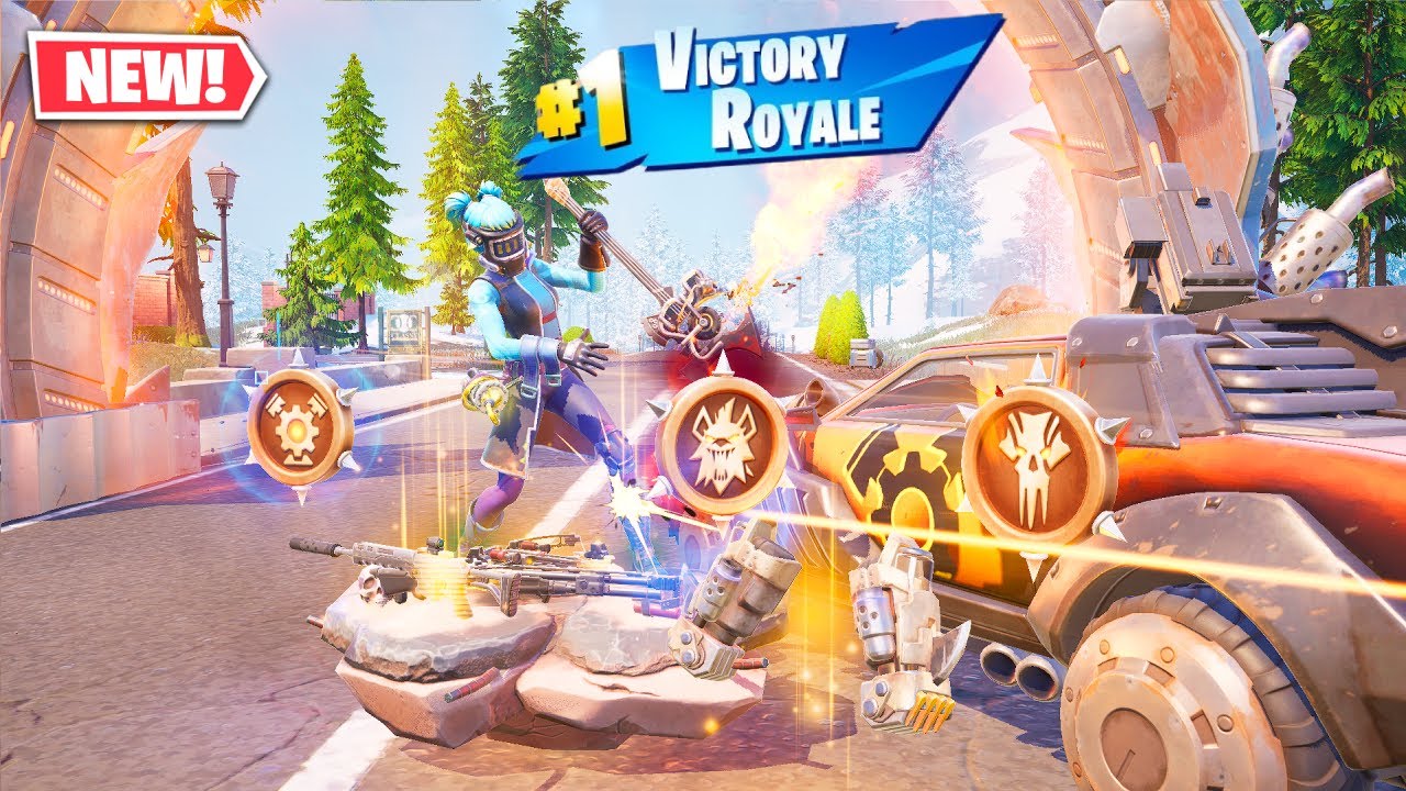 Fortnite Eliminating All Mythic Bosses & Getting All 5 Mythic Weapons in One Game?