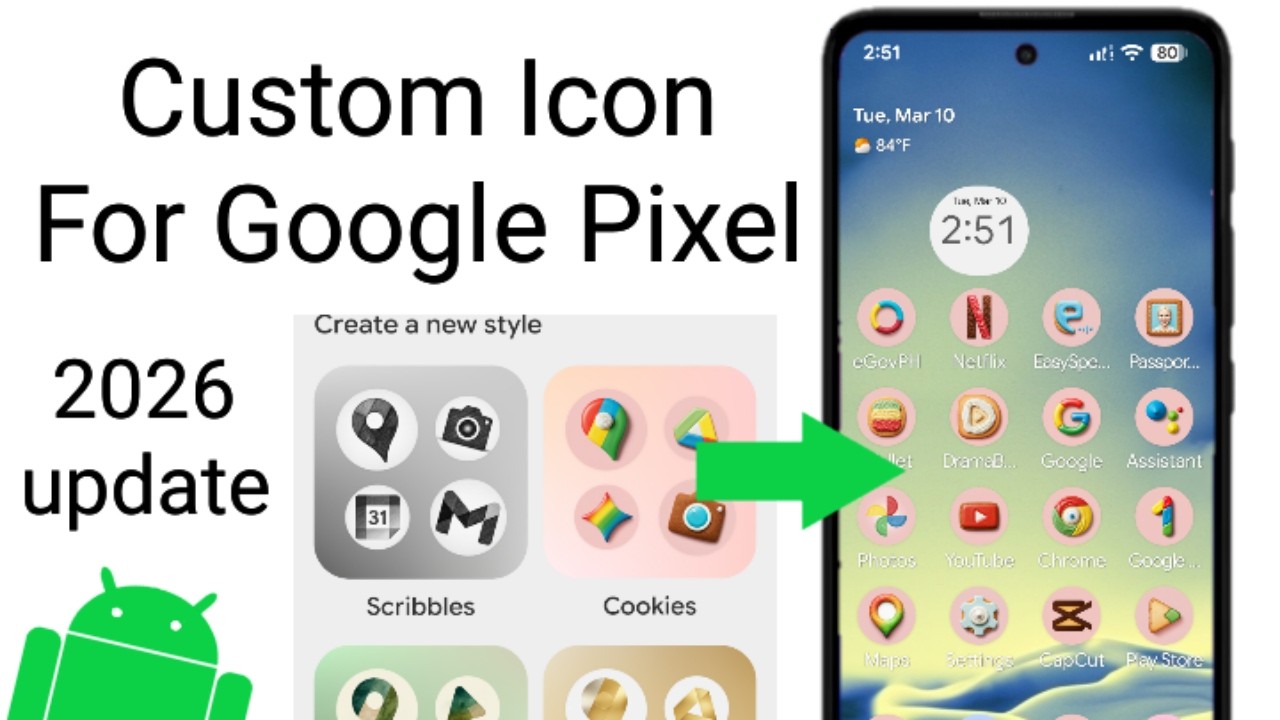 How to Get Custom AI Icons on Google Pixel (New 2026 Update!)