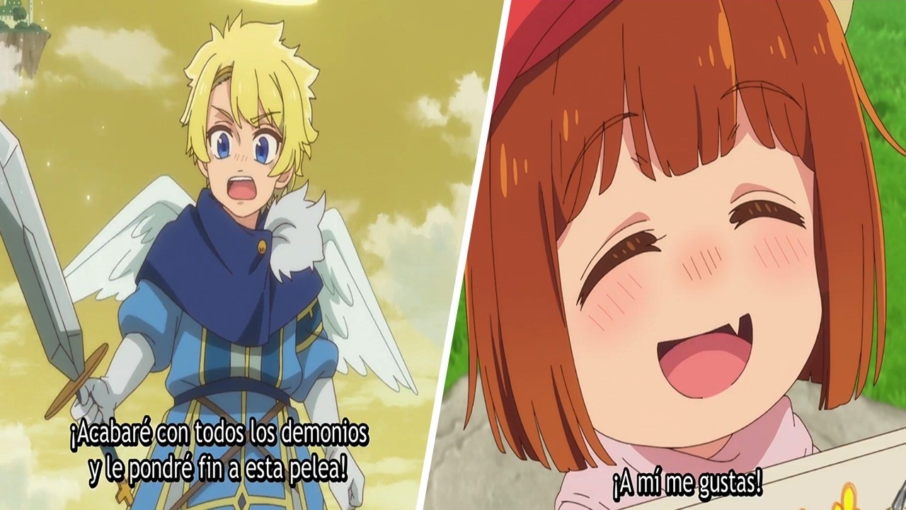 Cuando la hija del REY DEMONIO termina ENAMORANDO al próximo rey de los ANGELES y evita una GU3RR4