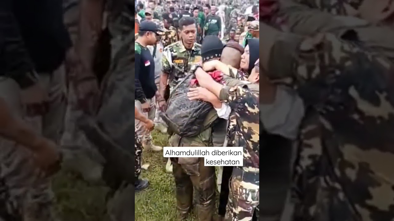 Termehek selesai latihan  Komando para Banser 