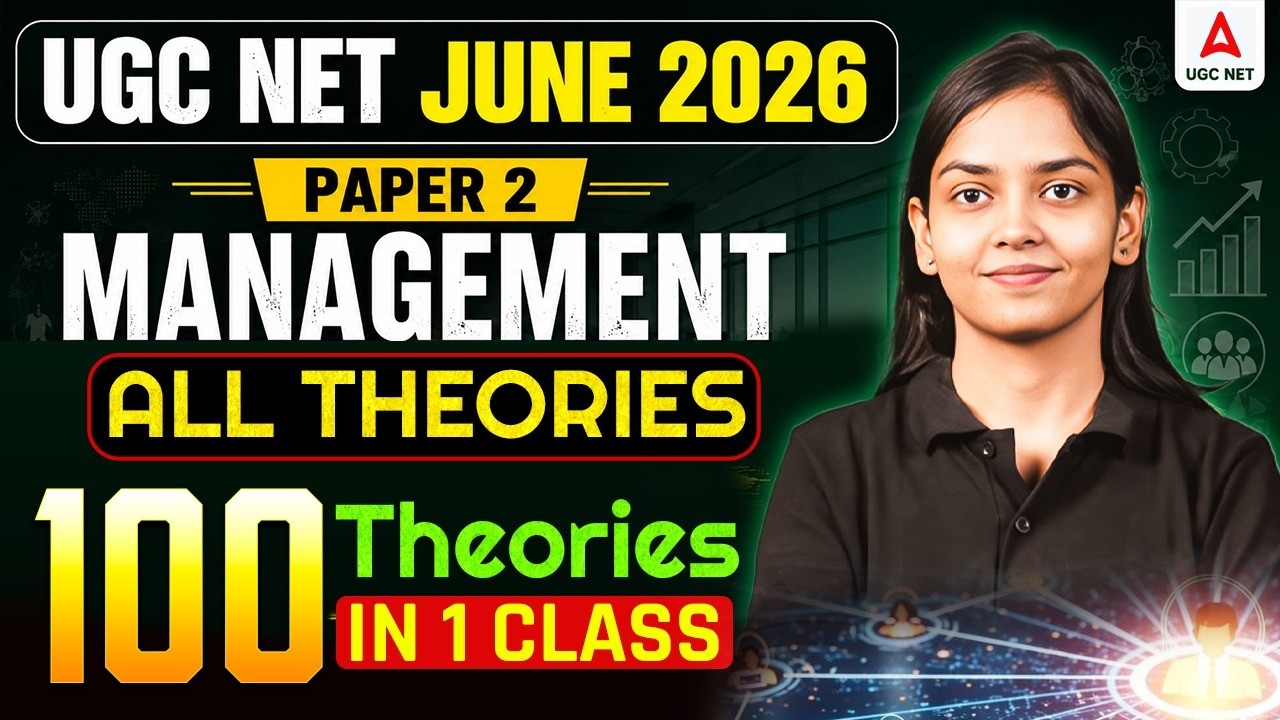 UGC NET Management Paper 2 | UGC NET Management All Theories | UGC NET Management By Kanupriya Mam