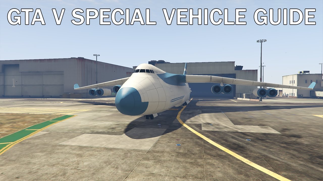 GTA V OM0 Special Vehicle Guide: Unique Cargo Plane (PS4/XboxOne/PC ONLY)