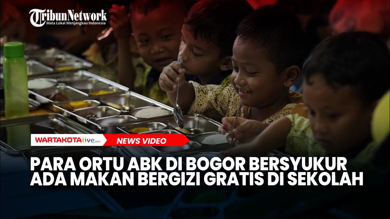 Para Ortu ABK di Bogor Bersyukur Ada Makan Bergizi Gratis di Sekolah : Nutrisi Anak Tercukupi