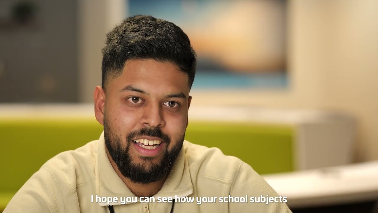 Aron – Graduate Engineer discussing problem solving