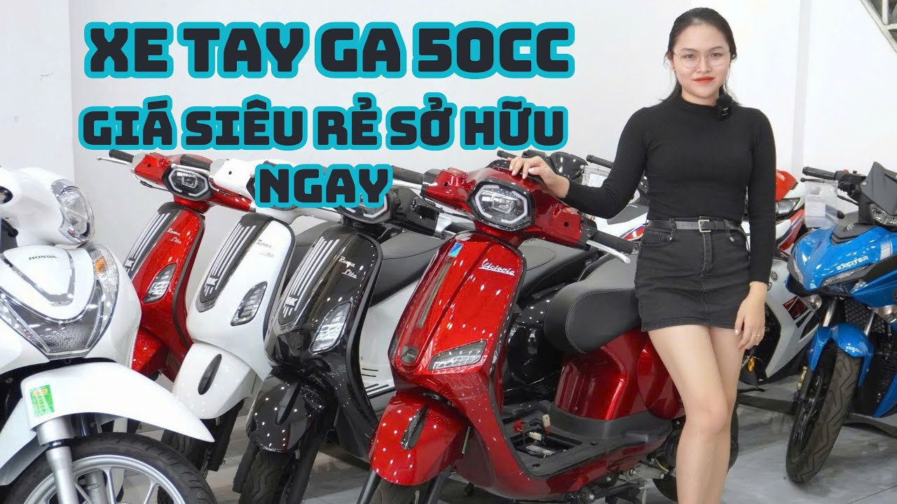 XE TAY GA 50cc | Giá siêu rẻ sở hữu ngay.