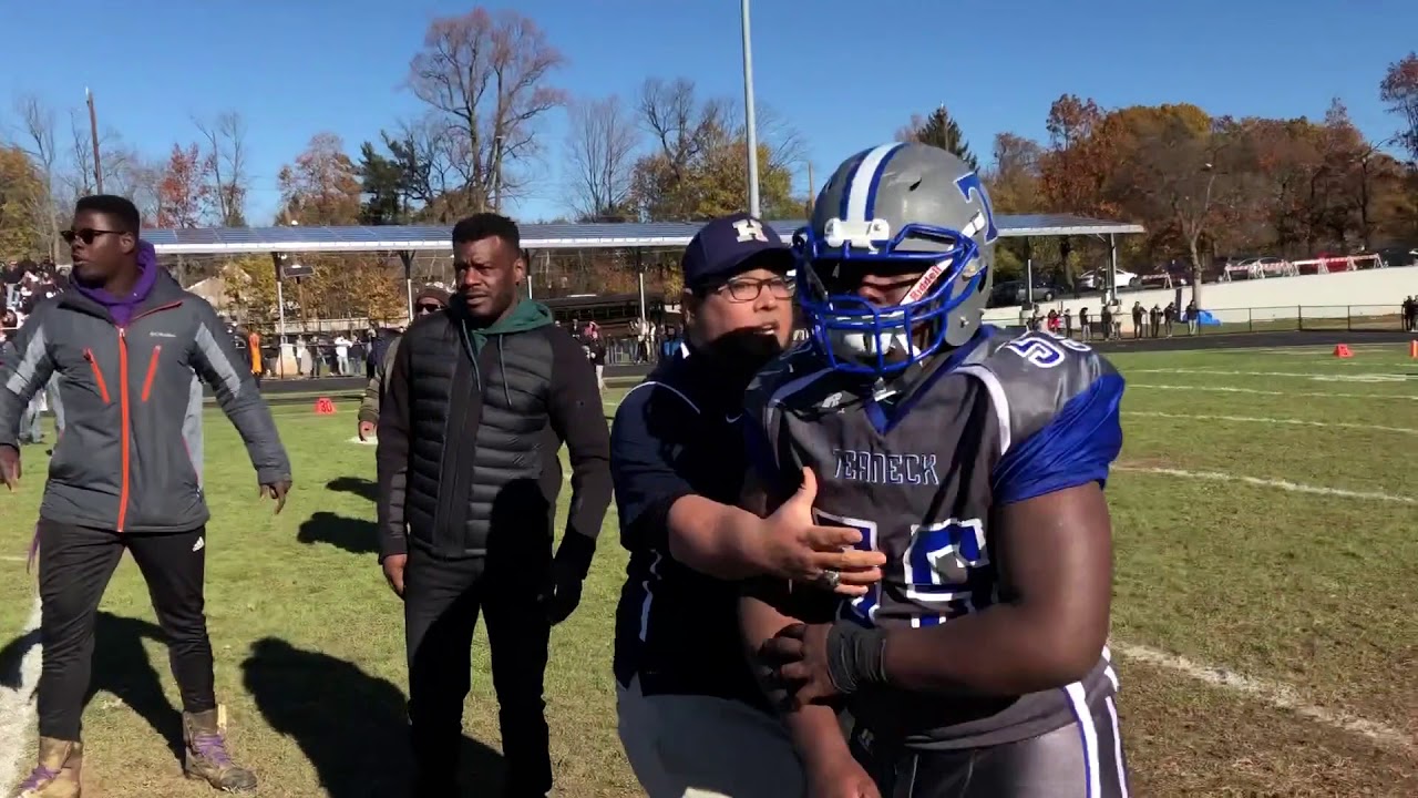 Fight breaks out between Hackensack and Teaneck football teams