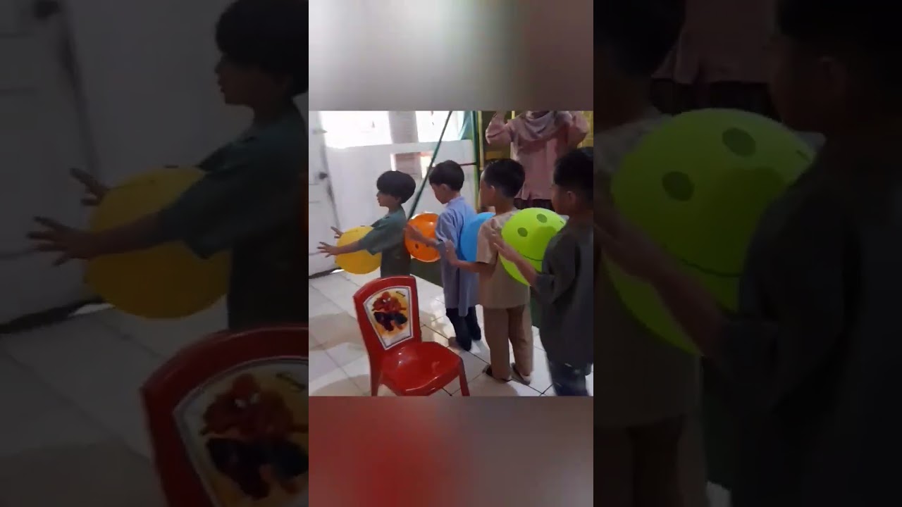 Balon kebersamaan #shorts #perkenalan #games #anak
