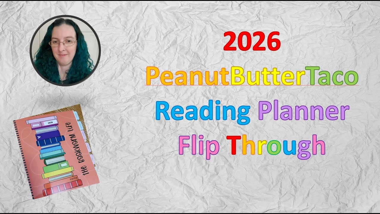 Ежедневник для чтения «Книжный червь» от PeanutButterTaco на 2026 год (пролистывание)